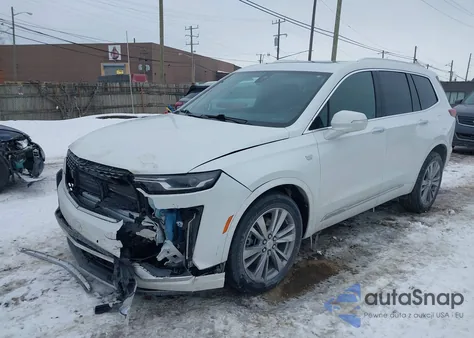2023 Cadillac Xt6 Awd Premium Luxury z USA, uszkodzony, nr VIN 1GYKPDRS7PZ215522